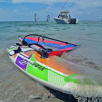 El Yaque, Windsurf