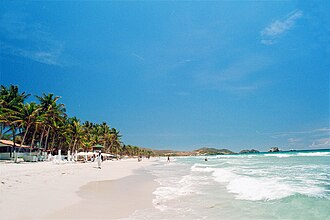 Oleaje en Playa El Agua